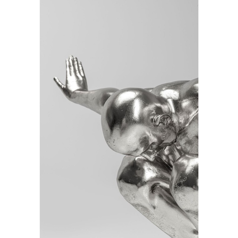 Objet décoratif Athlete XL argenté