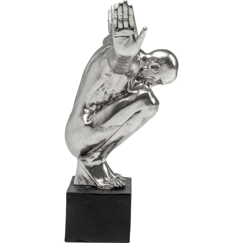 Objet décoratif Athlete XL argenté