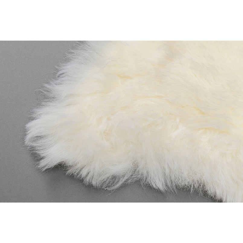 Peau de mouton Heidi blanc 85x60cm