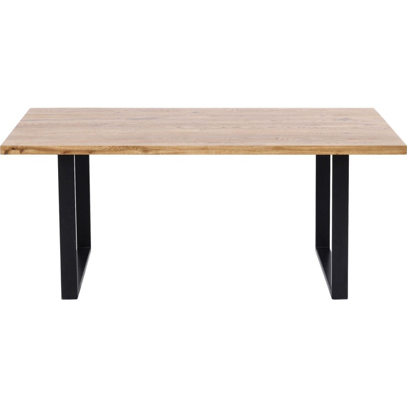 Table Jackie chêne-noir 160x80