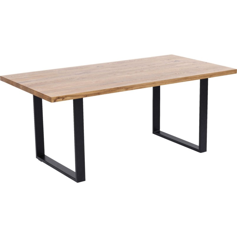 Table Jackie chêne-noir 160x80