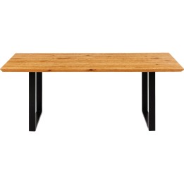 Table Symphony chêne noir 160x80