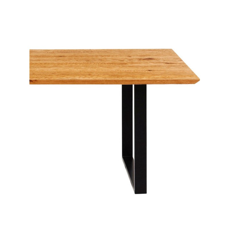 Table Symphony chêne noir 200x100