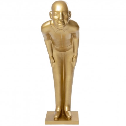 Woonaccessoires Welcome Guest XL 162cm goud Kare Design