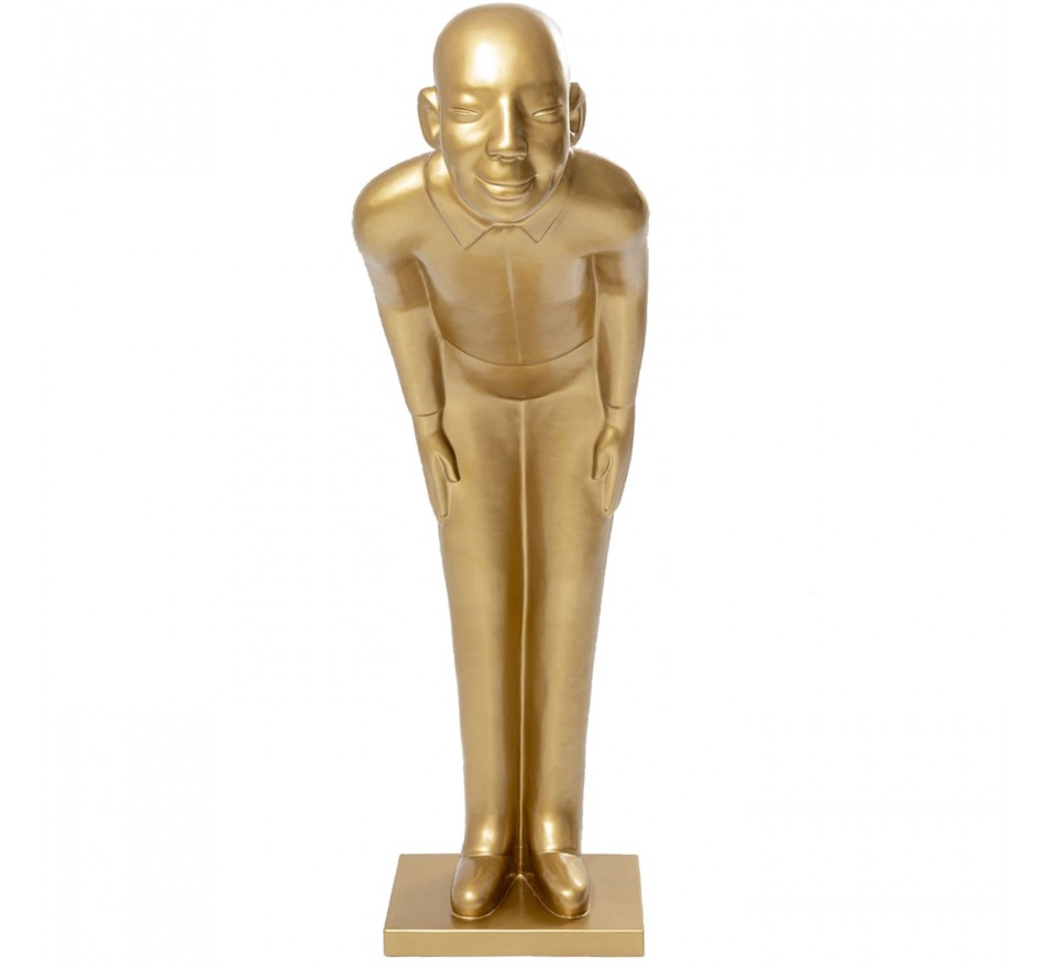 Woonaccessoires Welcome Guest XL 162cm goud Kare Design