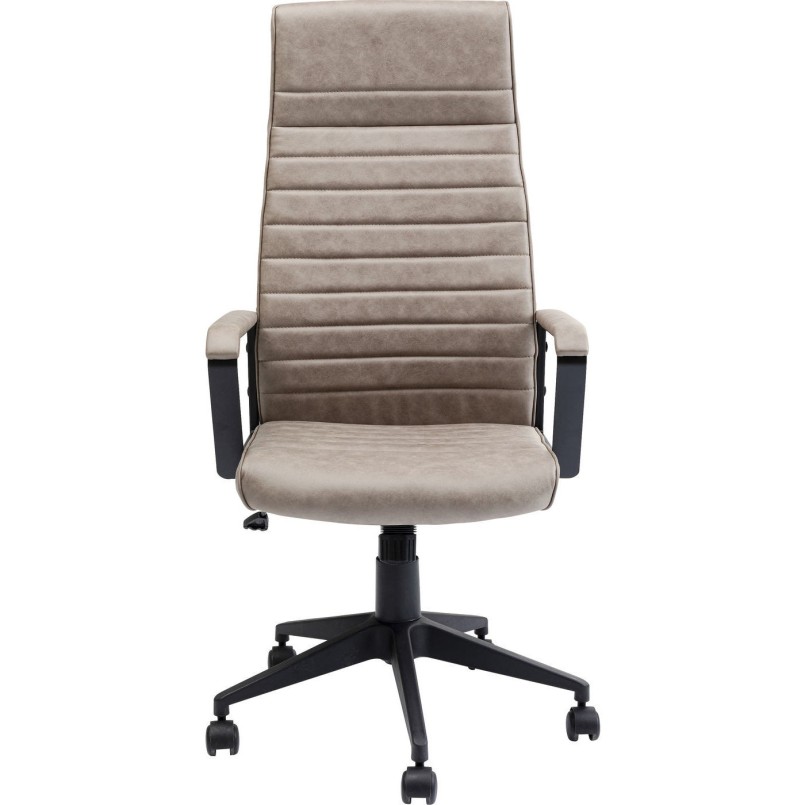Chaise de bureau Labora pebble haut dossier
