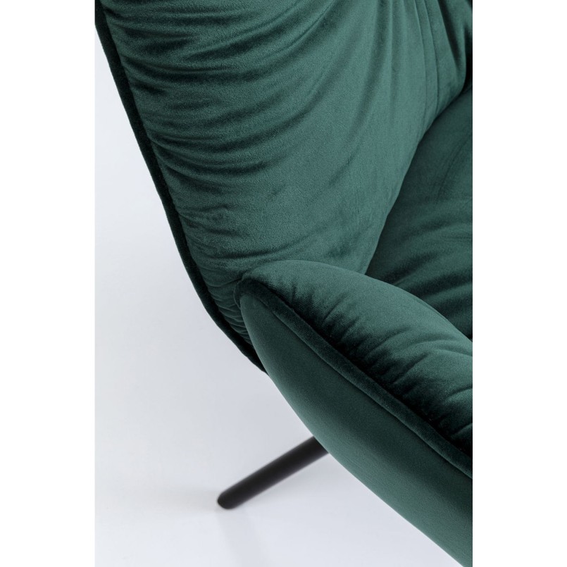 Chaise à./acc. Mila vert