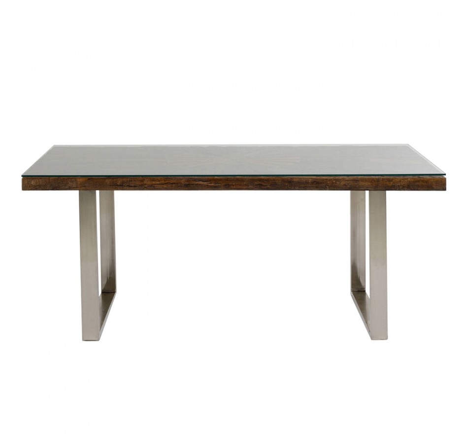 Eettafel Conley 180x90cm chroom Kare Design Eettafel Conley 180x90cm chroom Kare Design