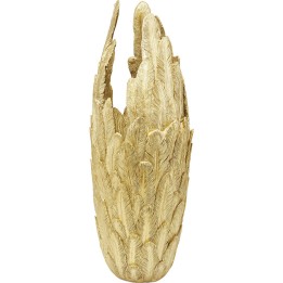 Vase Feathers doré 91cm