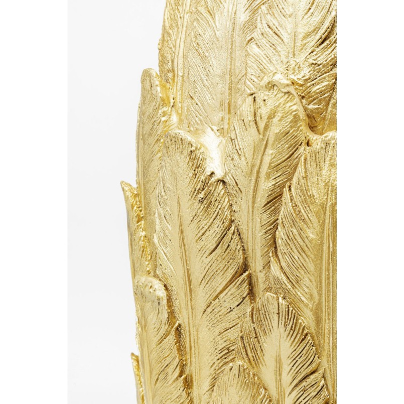 Vase Feathers doré 91cm