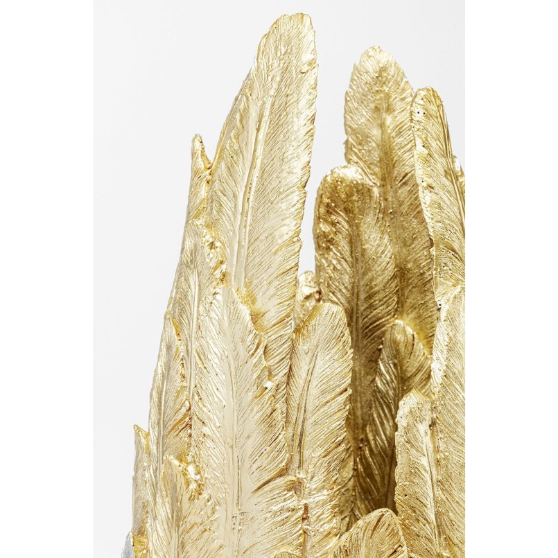 Vase Feathers doré 80cm