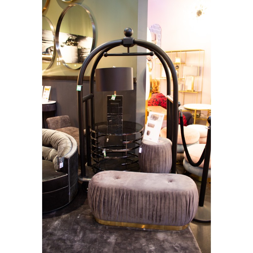 Porte-bagages VIP Vegas noir mat