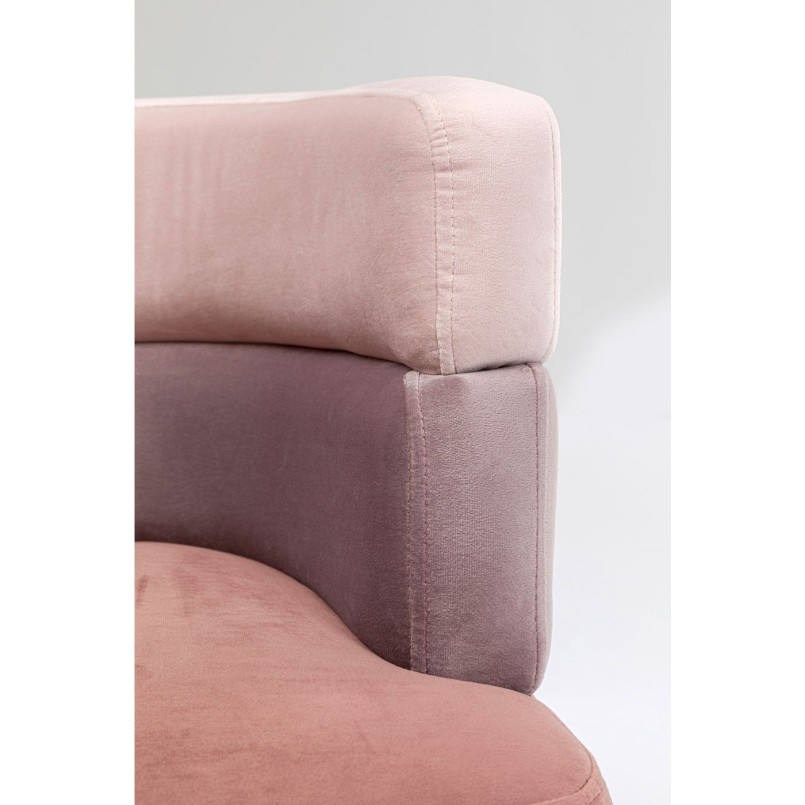 Fauteuil Sandwich mauve
