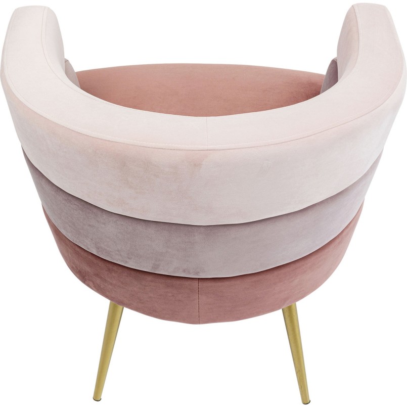 Fauteuil Sandwich mauve