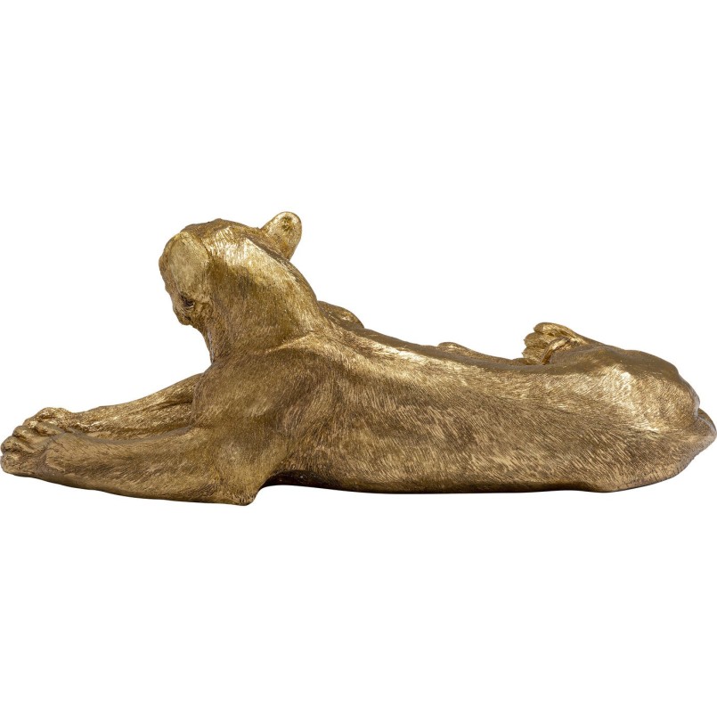 Objet décoratif Lion doré