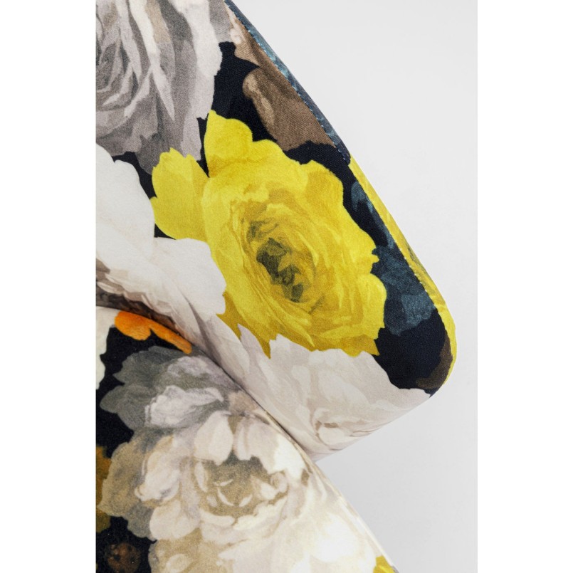 Chaise à./acc. Peony jaune