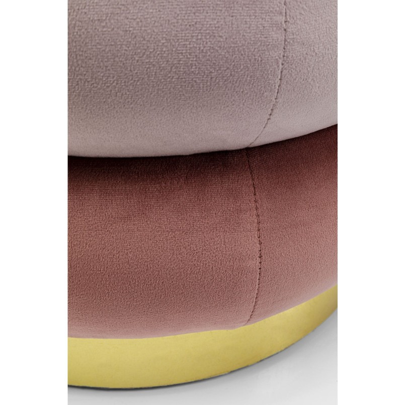 Pouf Sandwich mauve