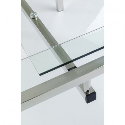 Bureau Hoek Lorenco chroom Kare Design