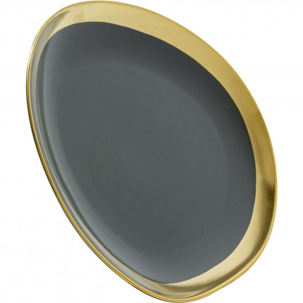 Borden Vibrations Ø21cm groen (4/Set) Kare Design