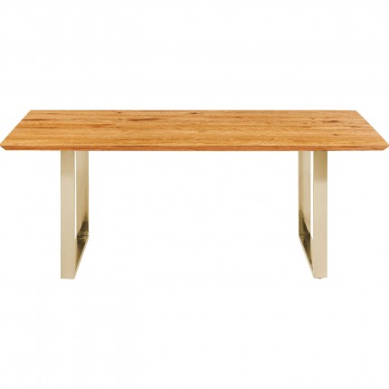 Table Symphony chêne laiton 200x100