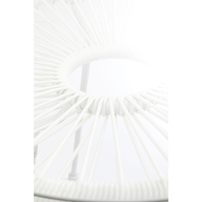 Table d appoint  Acapulco blanc