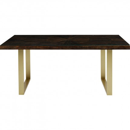 Eettafel Conley 160x80cm messing Kare Design
