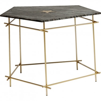 Side Table Mystic Pentagon 52cm grey Kare Design Side Table Mystic Pentagon 52cm grey Kare Design