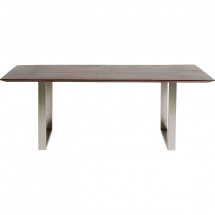 Table Symphony 160x80cm walnut chrome Kare Design Table Symphony 160x80cm walnut chrome Kare Design