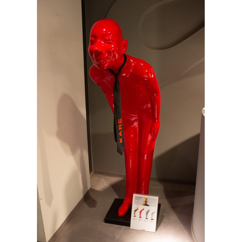 Deco Welcome Guest rouge Kare Design