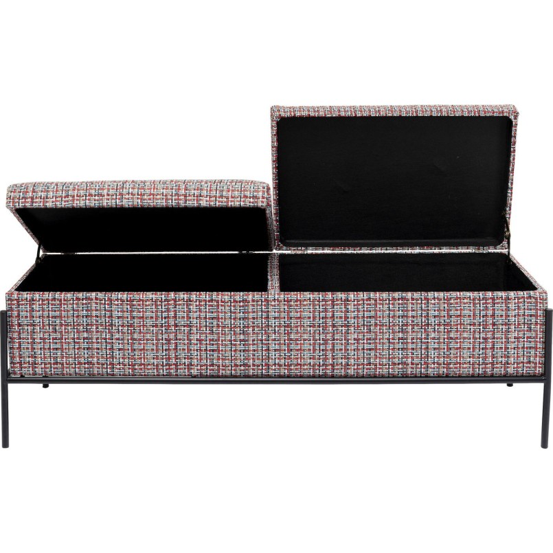 Banquette Buttons Storage colore