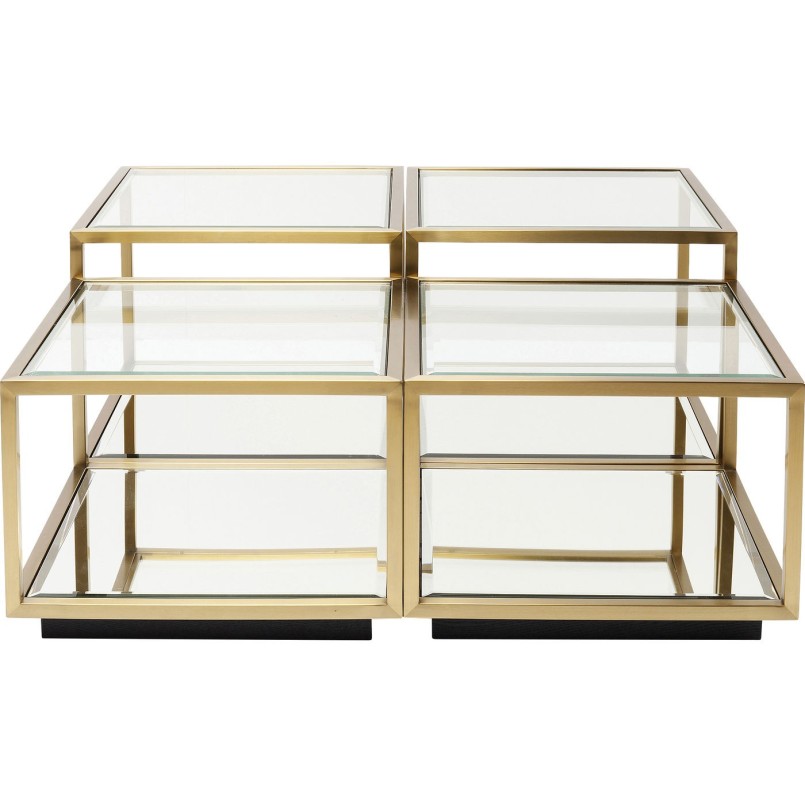 Tables basses Luigi set de 4 Kare Design
