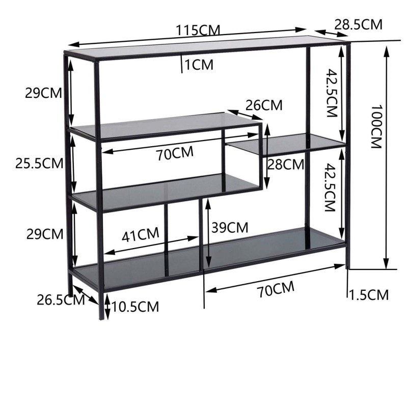 Étagère Loft 100cm Kare Design