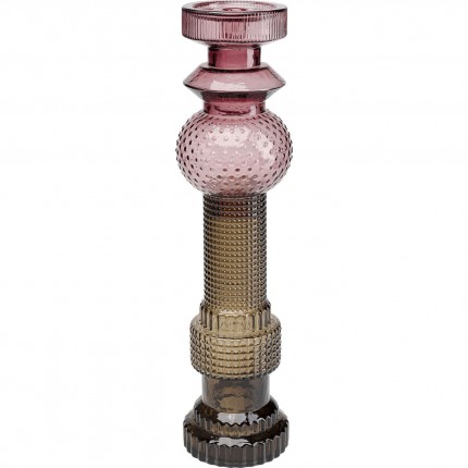 Candle Holder Marvelous Duo purple grey 49cm Kare Design Candle Holder Marvelous Duo purple grey 49cm Kare Design
