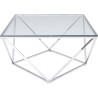 Table basse Cristallo 80x80cm