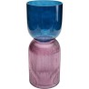 Vase Marvelous Duo bleu violet 40cm