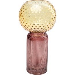 Vase Marvelous Duo jaune violet 31cm