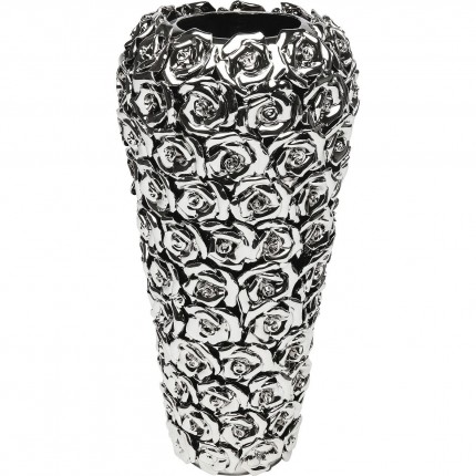 Vase Roses Chrome 36cm Kare Design Vase Roses Chrome 36cm Kare Design