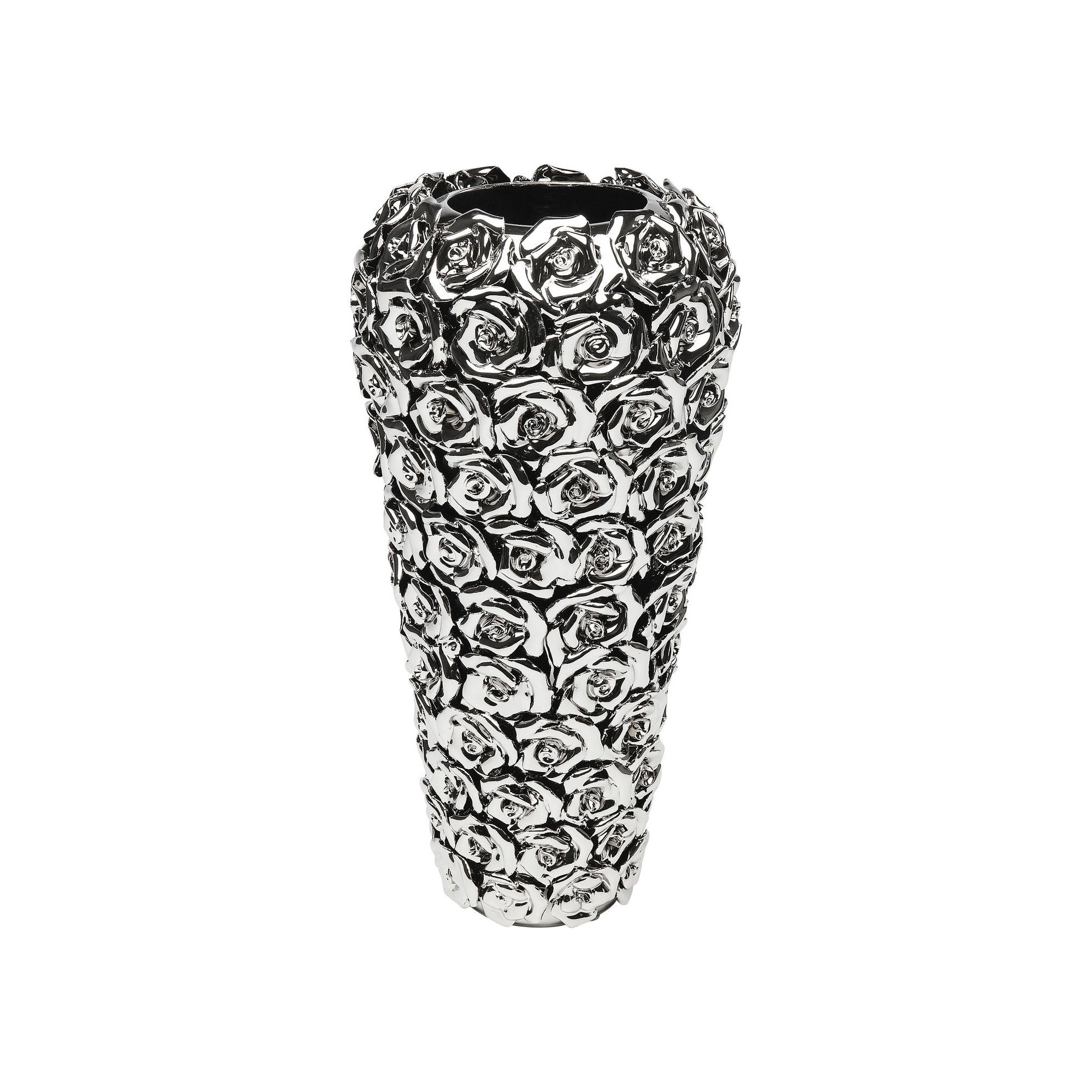 Vase Rose Multi Chrome Small Kare Design
