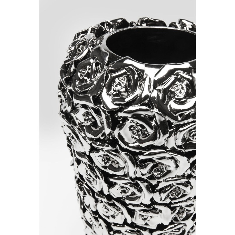 Vase Rose Multi Chrome Small Kare Design