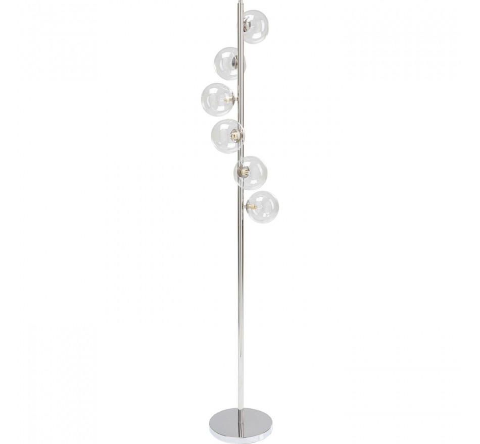Vloerlamp Scala Balls 160cm chroom Kare Design Vloerlamp Scala Balls 160cm chroom Kare Design