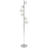 Lampadaire Scal Balls chrome 160cm
