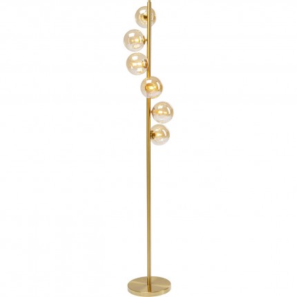 Vloerlamp Scala Balls 160cm gold Kare Design
