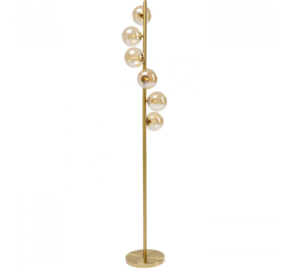 Vloerlamp Scala Balls 160cm gold Kare Design Vloerlamp Scala Balls 160cm gold Kare Design