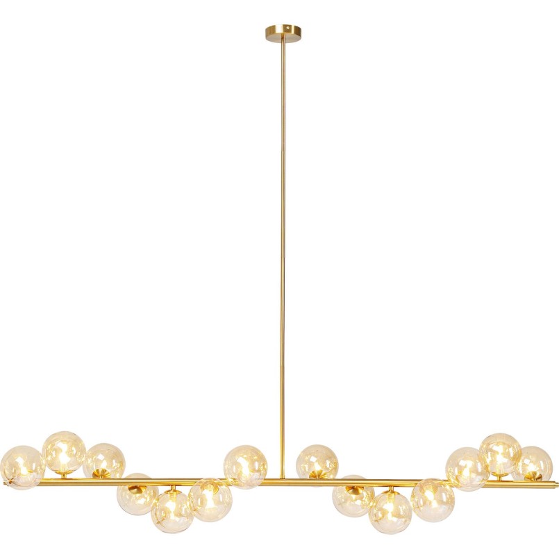 Suspension Scala Balls laiton 150cm