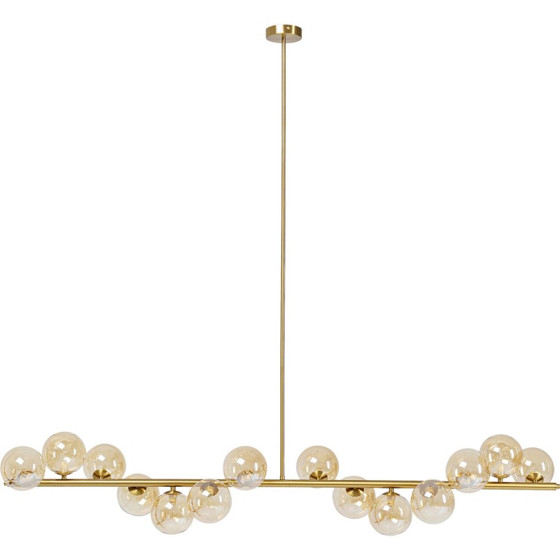 Suspension Scala Balls laiton 150cm