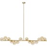 Suspension Scala Balls laiton 150cm