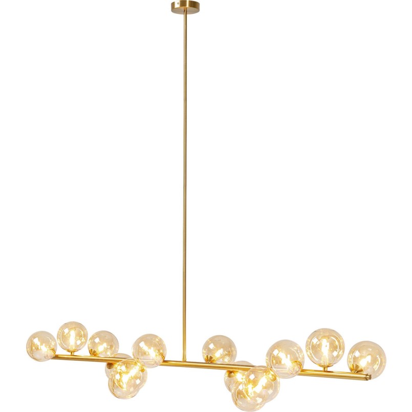 Suspension Scala Balls laiton 150cm