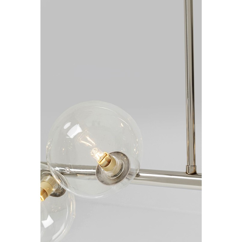 Suspension Scala Balls chromé 150cm