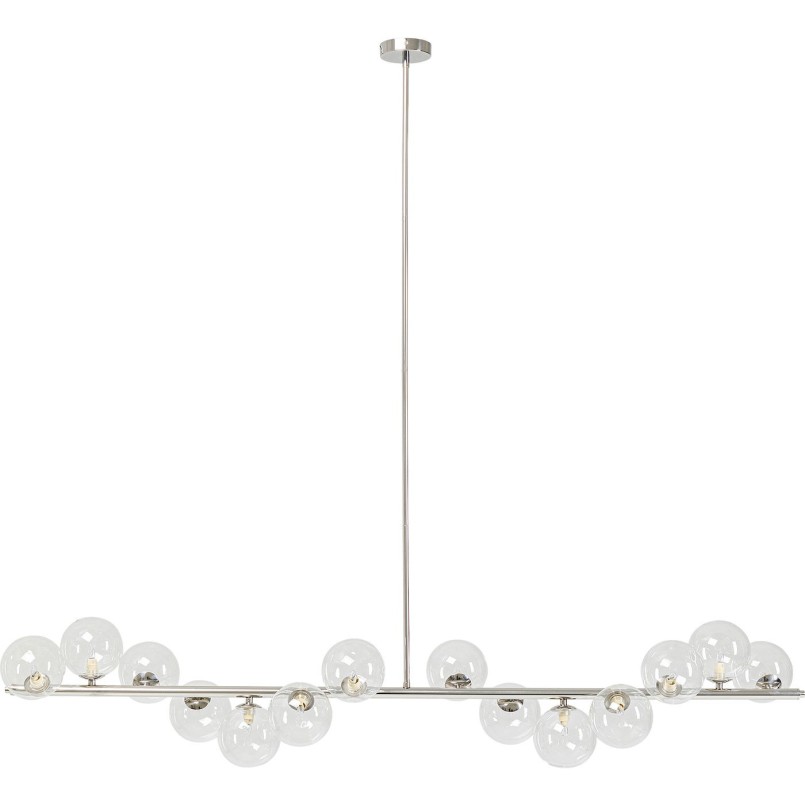 Suspension Scala Balls chromé 150cm