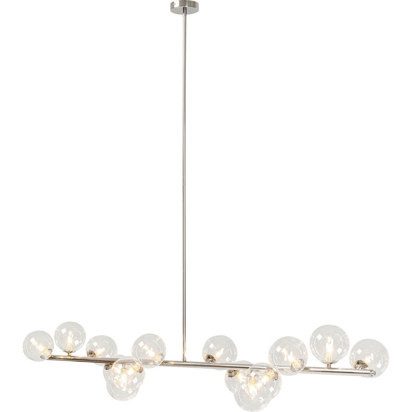 Suspension Scala Balls chromé 150cm